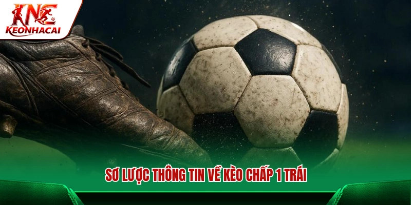 Cơ bản về kèo chấp 1 trái và cách hiểu tỷ lệ cược này