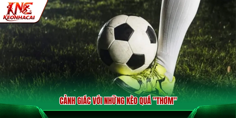 Thận trọng trước những kèo có tỷ lệ quá hấp dẫn